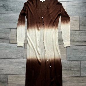 Ombré Crotched Cardigan - Size S